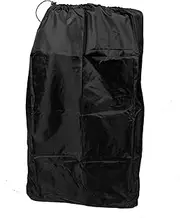 GARVALON Stroller Storage Bag Pram Hanging Bag Travel-Ready Durable Water-Resistant Shoulder Straps