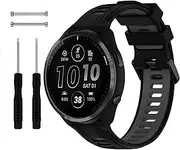Replacement Band for Garmin Forerunner 945/935 Watch, Soft Silicone Strap for Garmin Forerunner 935 Running GPS Unit, Colorful Band for Garmin 945 Watch Women Men
