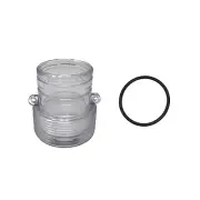 Intex Transparent Adapter & O-Ring for Krystal Clear SF90110-1 Pool Filter Pump