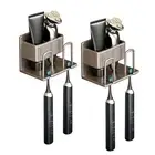 2X Rack Kitchen Shower Shelf Organiser Storage Bathroom Caddy Self Adhesive