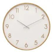SCARLETT White 35cm Silent Wall Clock