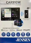 NEW Jensen CAR910W 1-DIN Digital Media Car Stereo w/ 9" Touchscreen, CarPlay