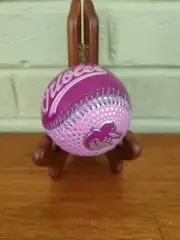 Baltimore Orioles Rawlings Souvenir Collectible Baseball PINK Mascot 2014 T4
