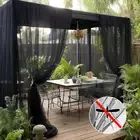 Portable Large Outdoor Mosquito Net Patio Screen Mesh Curtains Garden Insect Bug