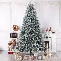 在飛比找蝦皮購物優惠-🎁聖誕樹微雪大型聖誕樹 仿真樹 PE少雪聖誕樹 雪花景聖誕樹