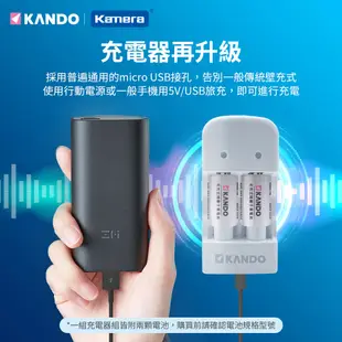 Kamera KANDO MU-123 充電組 (For CR2) (6.9折)