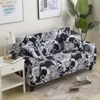 1/2/3/4 Seater Sofa Chaise Cover Elastic Slipcovers for Living Room Couch Cover