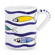 Vietri Pesce Pazzo Fish Mug