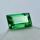 Natural Tsavorite Garnet Baguette Cut Green 8.90 Ct EGL Certified Loose Gemstone
