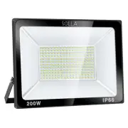 SOLLA 200W LED Flood Light, IP66 Waterproof, 16000lm, 1060W Equivalent, Super...