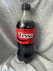 Share a Coke with Tessa 2025 Personalized Gift Coca~Cola Bottle 20oz Zero