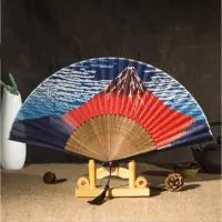 在飛比找momo購物網優惠-【法拉米拉】日本風竹柄折扇#35-0175(日式折扇扇子舞蹈