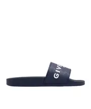 Givenchy Slide Flat Sandals 40 blue