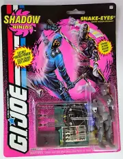 GI Joe Shadow Ninjas Snake Eyes Covert Mission Specialist 1993 Hasbro