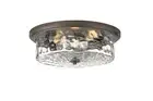 Large Industrial Flush Mount Ceiling Light, 16" 3-Light Modern Ceiling Light ...