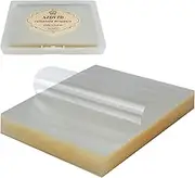AZDVZD Candy Wrapper, Caramel and Chocolate Wrappers, Natural Cellophane, 500 Square Sheets,3.5x5 Inches,Candy Paper for Caramel, Treats, Lollipop