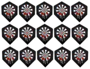 5 New Sets Harrows Quadro Standard Dart Flights – Darts and Board