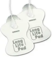 Omron TENS Long Life Pads 1 Set (2 pcs) Replacement Electronic Nerve Stimulator