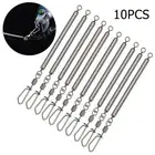 Protable Anti-Bite Bar Silver 0.9g/Pc Anti-Bite Wire Leaders Rigs Bars