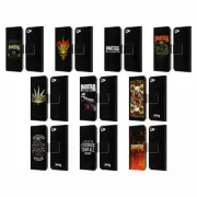 OFFICIAL PANTERA ART LEATHER BOOK WALLET CASE FOR APPLE iPOD TOUCH MP3