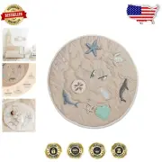 Soft and Safe 36" x 36" Tummy Time Mat - Interactive Sea Life Toys Included