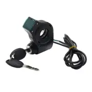 Electric Scooter Voltages Display with Key Lock Electric Scooter Thumb Throttle