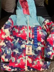 Hurley Youth Heavyweight Snowboard Jacket Water Resistant Size L14/16