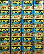 Spam Luncheon Meat Lite 12 oz ( Pack of 24 ) ~SALE
