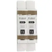 Trane FLRQB5FR17M11 - 16.7" x 26" x 4.7" Quikbox Filter Media 2-Pack, MERV 11