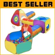 Ultimate Toddler Ball Pit with Play Tent & Tunnels - Perfect Birthday Gift