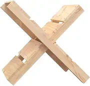 Firewood Rack Indoor, 47x39.5x48 cm Small Fire Wood Holder Log Storage for Indoor Fireplace Hearth Patio, Wood Stacking Rack