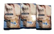 3x Nad's for Men Body Waxing Strips 20 Strips each Plus Post Wax oil wipes