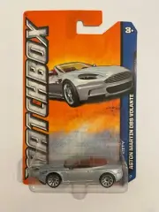 2011 MATCHBOX MBX CITY ASTON MARTIN DBS VOLANTE - SILVER - 3 OF 10