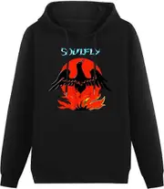 Soulfly Primitive Funk Printed Hoodie Graphic Hoody Funny Sweatershirt For Mens High quality smooth lines L