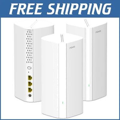 AX3000 WiFi 6 Mesh System - Ultimate 7000 sq.ft Coverage with Quad-Core Power