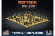 Flames of War: 105mm Cannon Platoon - (Plastic)