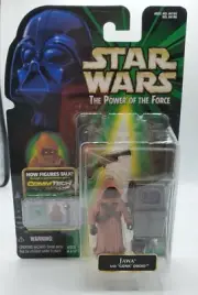 Jawa and Gonk Droid Star Wars POTF Comm Chip Kenner Hasbro 1999 Sealed #84185