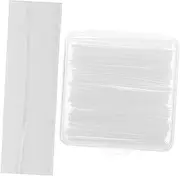 FOYTOKI 40pcs Self-adhesive Lash Strips Natural False Lashes for Soft Comfortable Adhesive Strips