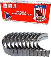 DNJ MB900.20 Main Bearings Set Oversize .020 in. (.50mm) For 82-95 Toyota / 4Runner, Pickup, Celica, Corona 2.4L L4 SOHC Naturally Aspirated, Turbocharged designation 22RE,22R,22REC