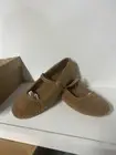 Portland Boot Co Women’s Cozy Teddy Flats, Brown, Comfort Foam Insole, Size 9.5