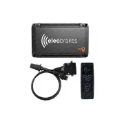Elecbrakes Electric Brake Controller + Adaptor + Remote Bundle A7SR-12 Socket
