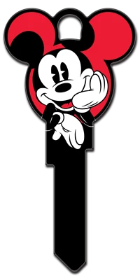 Disney NEW Mickey Mouse Shape House Key Blank - Collectable Key - Mickey Mouse