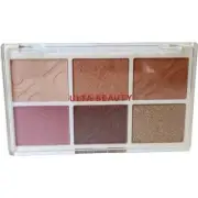 Ulta Beauty Collection 6 Pan Eyeshadow Palette Pink Matte Shimmer New Sealed
