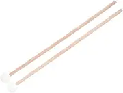 Kisangel 1 Pair Malimba Drum Sticks for Xylophone Durable Percussion Instrument Accessories Crafted Mallets for Enhanced Musical Experience for Musicians and Enthusiasts