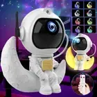 Astronaut Galaxy Projector Nebula Projector Moon Lamp Star Projector with Timer