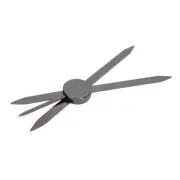 Eyebrow Stencil Ruler Compass Guide 3 Point Positioning Symmetrical Caliper MGR