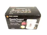 BLACK & DECKER Handy Chopper Mincer/Chopper NEW OLD STOCK 1987 HC20