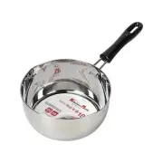 PEARL METAL Yukihira Pot 18cm Stainless Steel IH Compatible Kitchen Mate