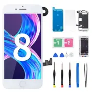 for iPhone 8 Screen Replacement for iPhone SE 2020 White 4.7" with Home Butto...
