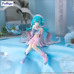 【預購2024年7月】FURYU 景品 初音未來 Love Sailor 泡麵蓋公仔 暗色ver. 東海模型